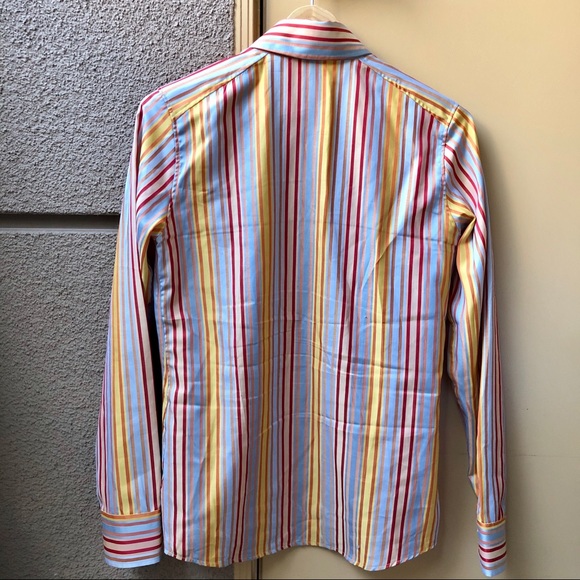 Etro multi color striped shirt - Picture 2 of 5